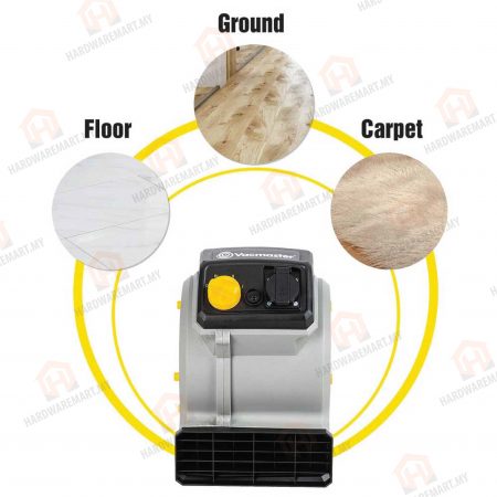VACMASTER Commercial Floor Mini Blower 124W Air Mover Floor Blower Carpet Cooling Drying Energy Save Fast Dry penghembus udara 吹风机