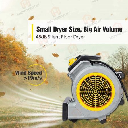VACMASTER Commercial Floor Mini Blower 124W Air Mover Floor Blower Carpet Cooling Drying Energy Save Fast Dry penghembus udara 吹风机