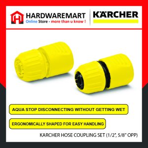 Karcher Hose coupling set (1/2", 5/8" OPP)