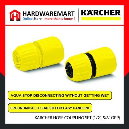 Karcher Hose coupling set (1/2", 5/8" OPP)