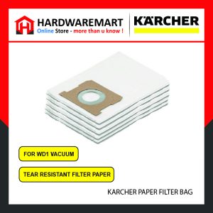 Karcher Paper filter bag ( For MV 1 or WD 1 Vacuum )