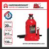 BIGRED 20 TON Low Profile Hydraulic Bottle Jack Lifting Stand Emergency Vehicle Tool/Jek Hidraulik 千斤顶