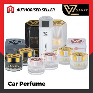 New Vanzo Duo Series Goddess Gentleman Series Refill Miniature Car Air Freshener Car Perfume Pewangi Kereta 汽车女男神香水