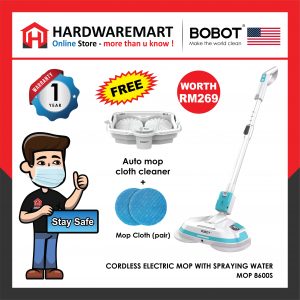 BOBOT CORDLESS ELECTRIC MOP (MOP 8900)