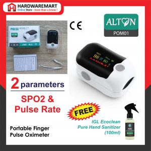 ALTON Portable Finger Pulse Oximeter Fingertip Medical Equipment SPO2 Pulse Rate