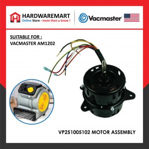 [VACMASTER SPAREPART] VACUUM CLEANER MOTOR ASSEMBLY – VP551082113