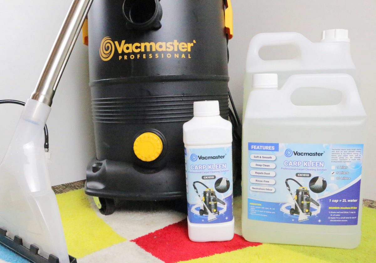 VACMASTER CARP KLEEN CARPET CLEANING SOLUTION carpet shampoo sofa