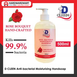 D CLEEN ANTI-BACTERIAL MOISTURIZING HANDSOAP (500ml)