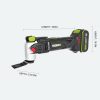 [WORX PROFESSIONAL] WU690.1 20V 2.0Ah BL Brushless Universal Hyperlock Oscillating Multi-tool - Cut, Saw, Scrap, Polish
