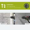 [WORX PROFESSIONAL] 20V Cordless Brushless Rotary Hammer WU380S.5 INCULDE 1 x 4.0AH ; 1 X 2.0AH Battery