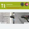 [WORX PROFESSIONAL] 20V Cordless Brushless Rotary Hammer WU380S.5 INCULDE 1 x 4.0AH ; 1 X 2.0AH Battery