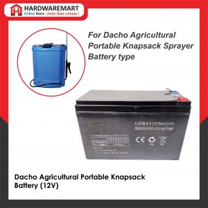 [DACHO SPRAYER ACCESSORIES] Agricultural Portable Knapsack Charger (BS3 Pin Plug)