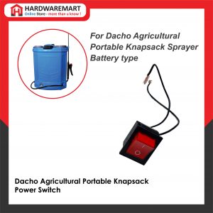 [DACHO SPRAYER ACCESSORIES] Agricultural Portable Knapsack Charger (BS3 Pin Plug)