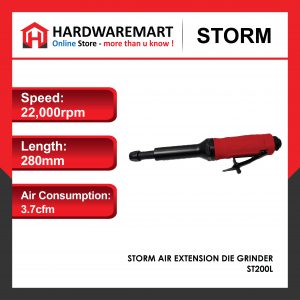 STORM AIR EXTENSION DIE GRINDER - ST200L