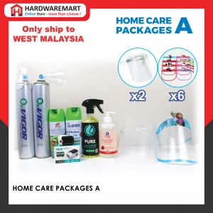 HOME CARE PACKAGES | Disinfectant Sprayer | Face Shield | Face Mask | Oxygen Inhaler | Hand Soap | Oximeter