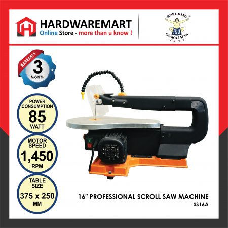SUMO KING 16″PROFESSIONAL SCROLL SAW MACHINE