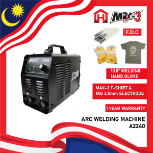MAX-3 A2240 ARC WELDING MACHINE (3.8KVA)