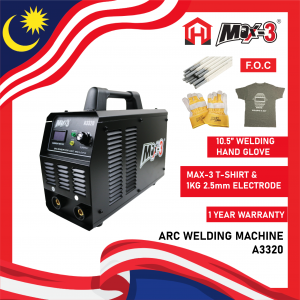 MAX-3 A3320 ARC WELDING MACHINE (5.3KVA)