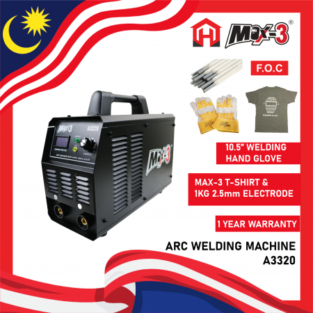 MAX-3 A3320 ARC WELDING MACHINE (5.3KVA)