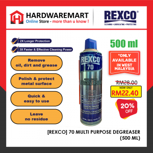 REXCO 70 MULTI PURPOSE DEGREASER 500ML