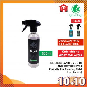 IGL ECOCLEAN IRON – Dirt & Rust remover (500ml)