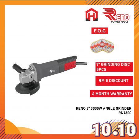 RENO 4" Multipurpose Angle Grinder Cutting Polisher Mesin pengisar pemotong sudut 多功能角磨切割机 950W 11000RPM