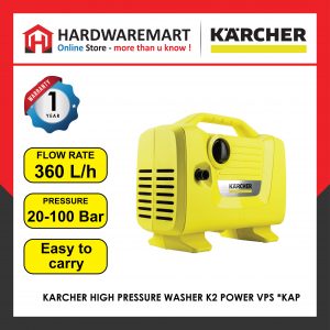 KARCHER HIGH PRESSURE WASHER K2 POWER VPS *KAP (100BAR)