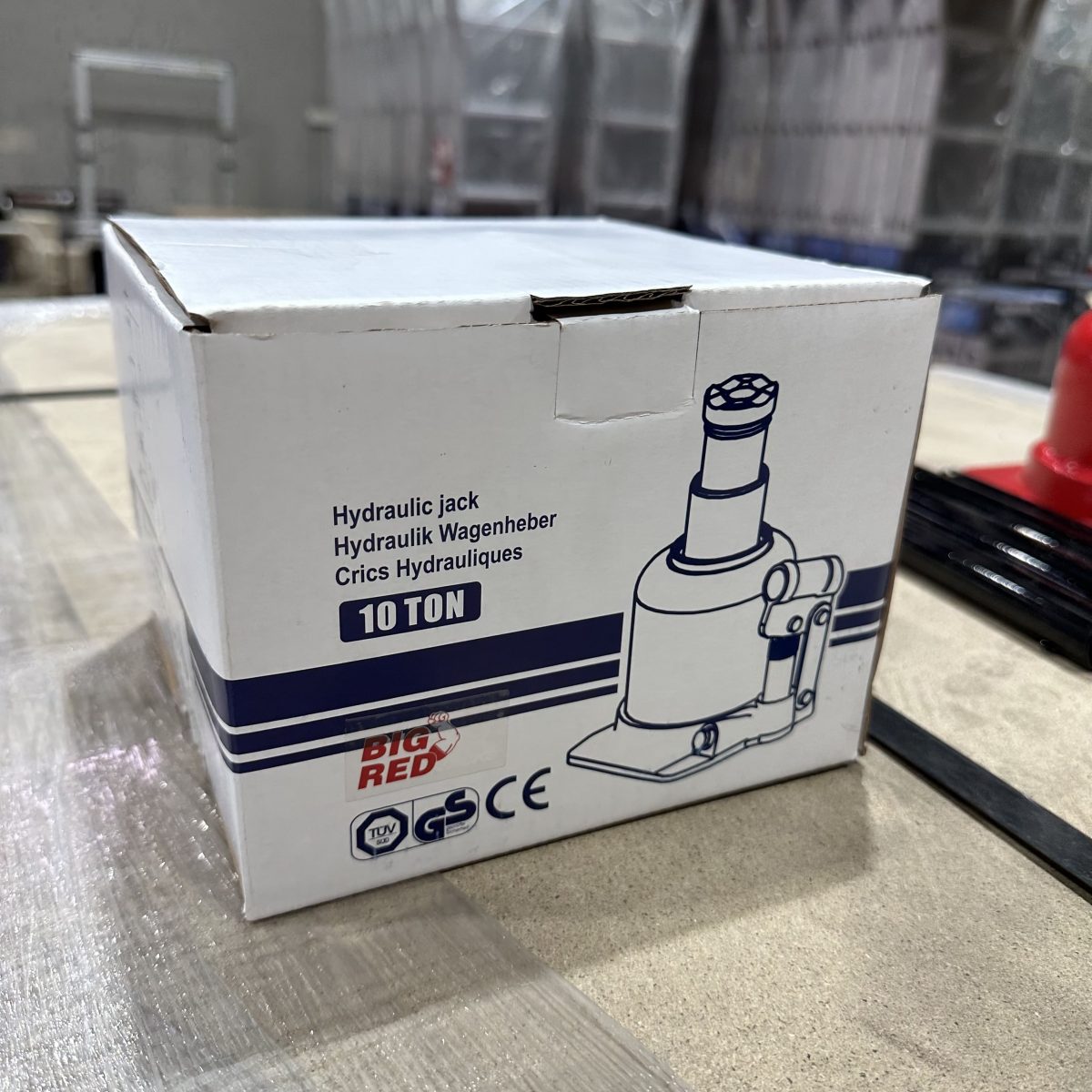 Bigred Professional 10 Ton Heavy Duty Low Double Ram Bottle Jack