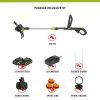 [WORX GARDENING TOOL] WORX WD163 20V 2.0Ah Max Lithium-Ion Cordless Grass Trimmer with Power Share Technology