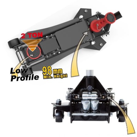 BIGRED 8 IN 1 PROFESSIONAL SUPER DUTY HYBRID LIFT GARAGE JACK 4×4 Jack Pickup Car Jack