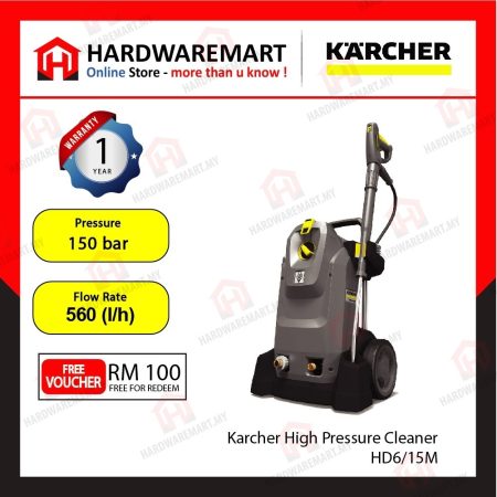 Karcher HD6/15M Commercial Pressure Cleaner (3100W/190Bar/230V)