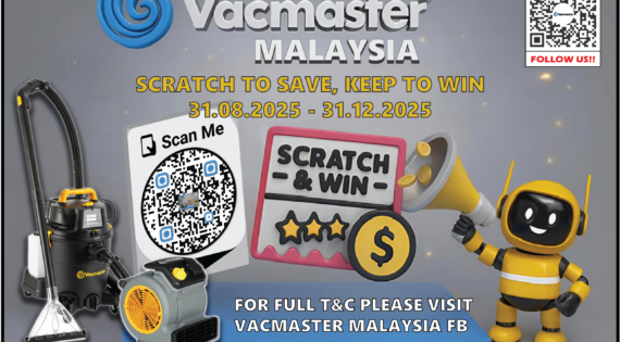Vacmaster E-Scratch & Win 2025