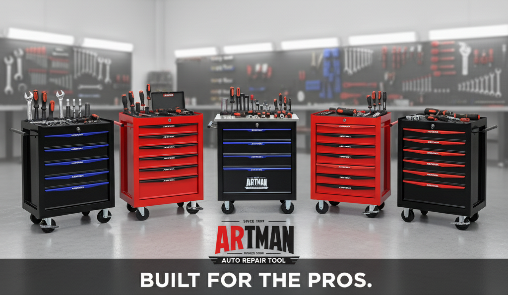 Upgrade Your Workspace: The All-New ARTMAN SS Series Tool Cabinets